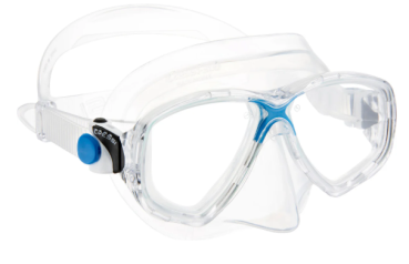 Cressi Marea Maske Erwachsene Transparent/Blau
